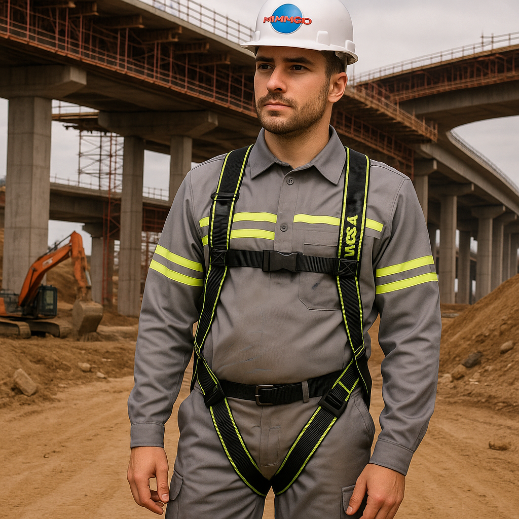 Cinto tipo paraquedista com 2 pontos de ancoragem VIC-27.114 CA 51096