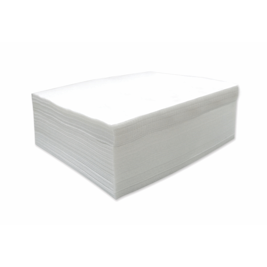 Pralim Toalha Absorvente Industrial 29cm X 29cm - 100 Unid - Branco