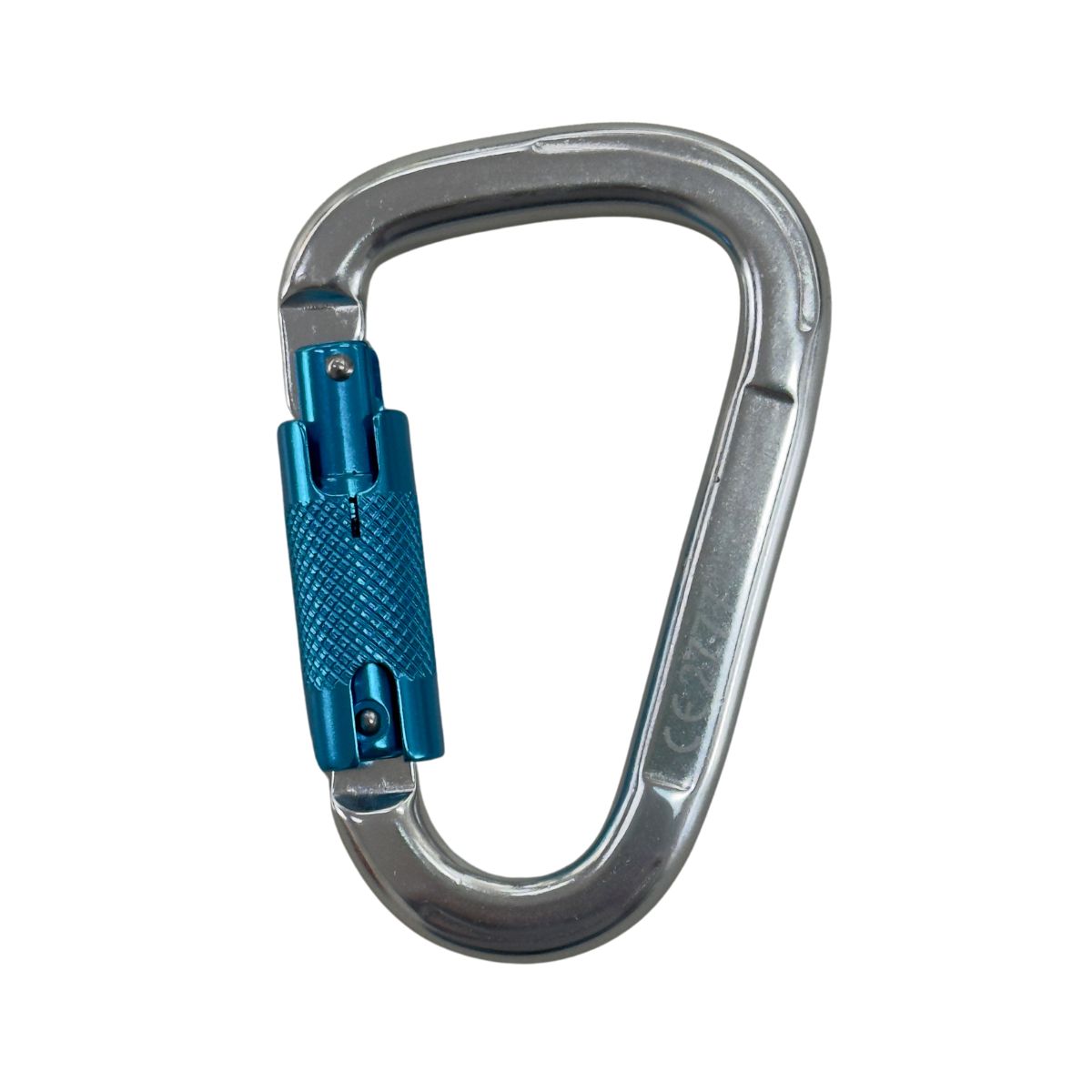 Mosquetão Alumínio Tipo Pera Tripla Trava CG 283 (abertura 22mm)