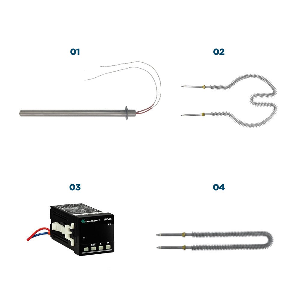 Controlador Digital de Temperatura para FCG 100/200 (P.R. Fornos)