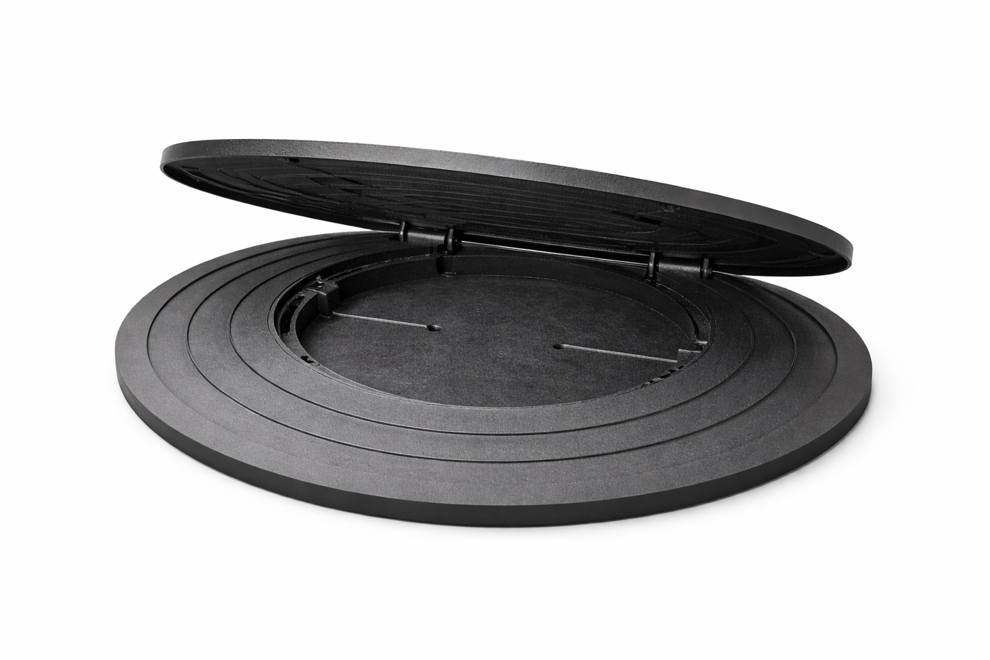 TAMPÃO DE FERRO FUNDIDO T-32 - 315 MM C/ ARO