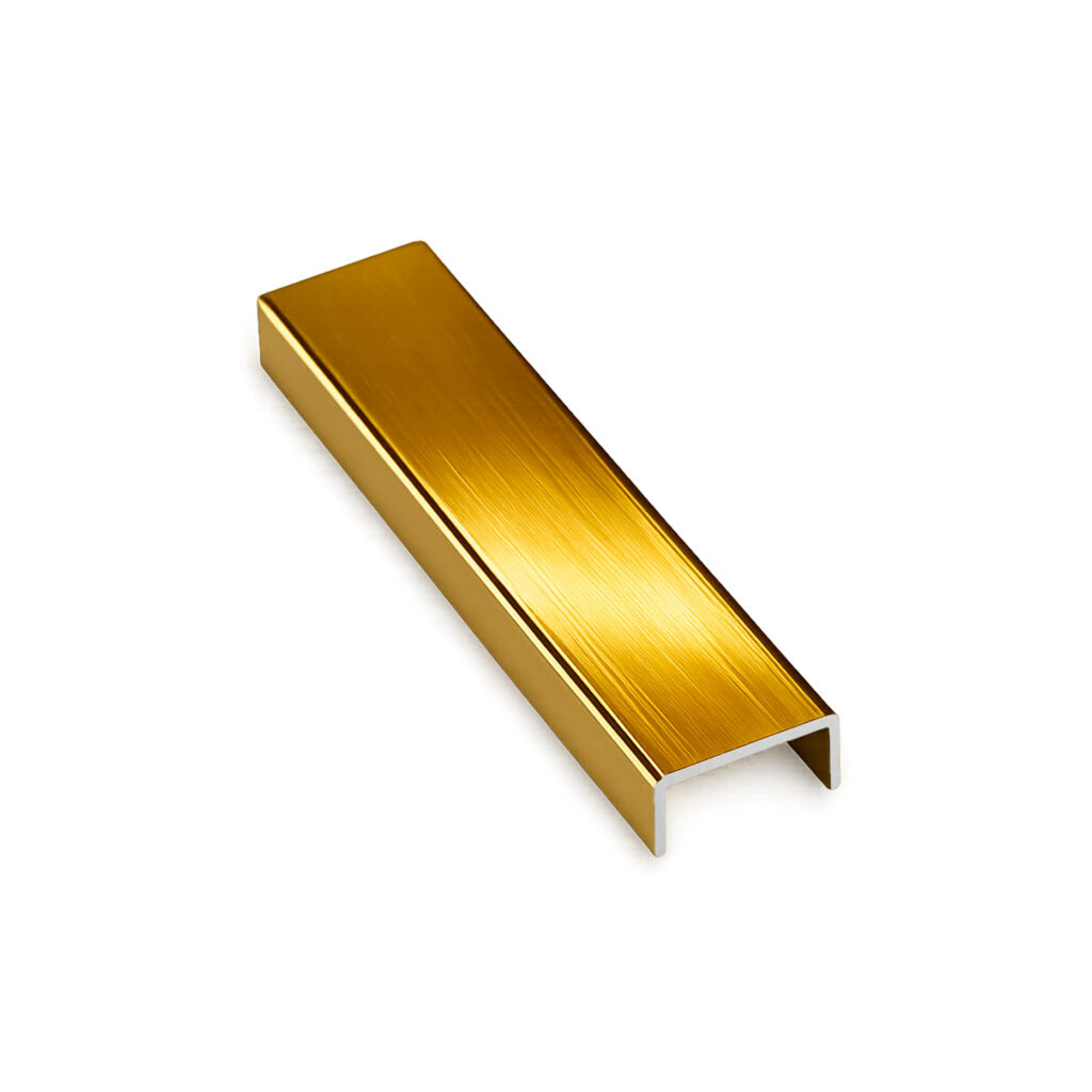 FILETE AL. Nº 2 OURO BRILHANTE 9,5 x 9,5 x 20 x 300 cm