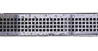 GRELHA ÉOLO + PORTA GRELHA INOX ESCOVADO 304 - 5x100 cm