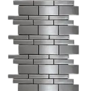 PASTILHA BISOTE POLIDA 5 X 5 - JUNTA SECA