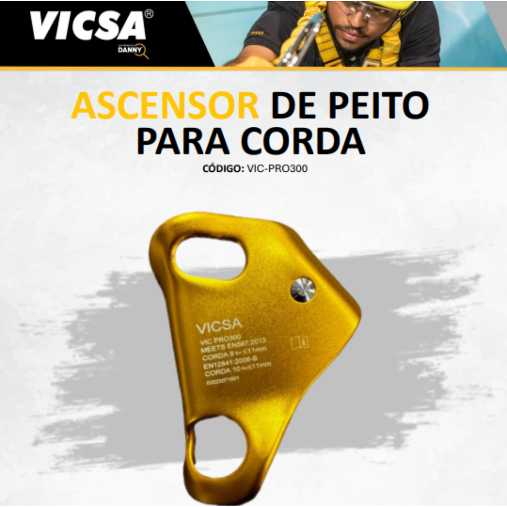 Ascensor de Peito para Corda VICPRO300