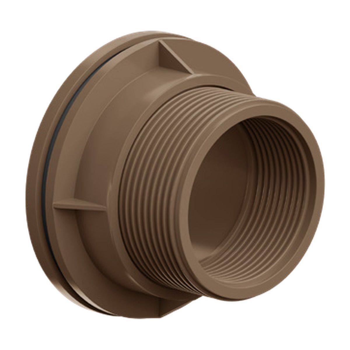 Adaptador para Caixa d'Água com Vedação PVC 20 mm x 1/2 pol Água Fria Soldável NBR 5648 DVG Precon Tubozan