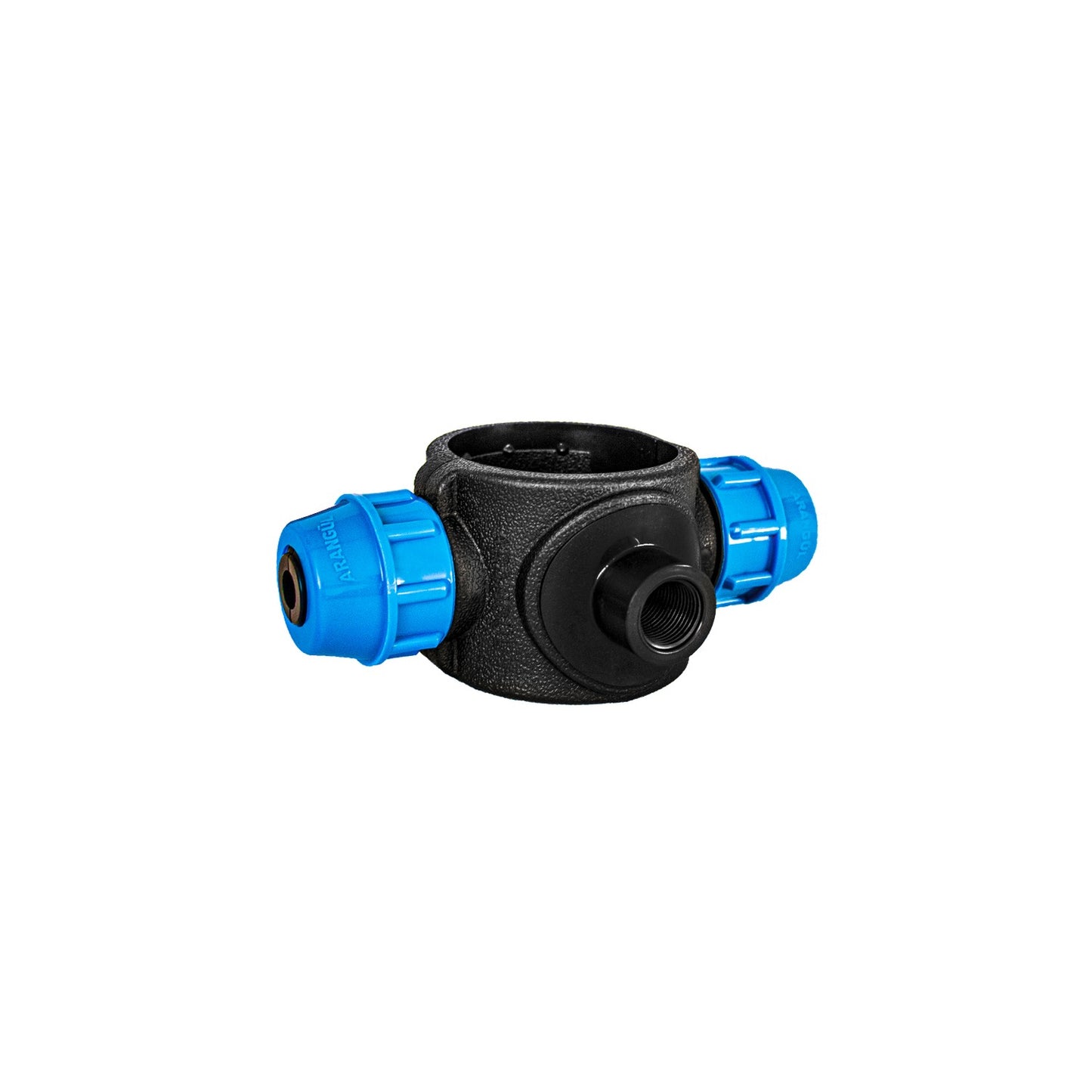 Colar de Tomada Simples 90mm x 1.1/2pol PEAD Compressão