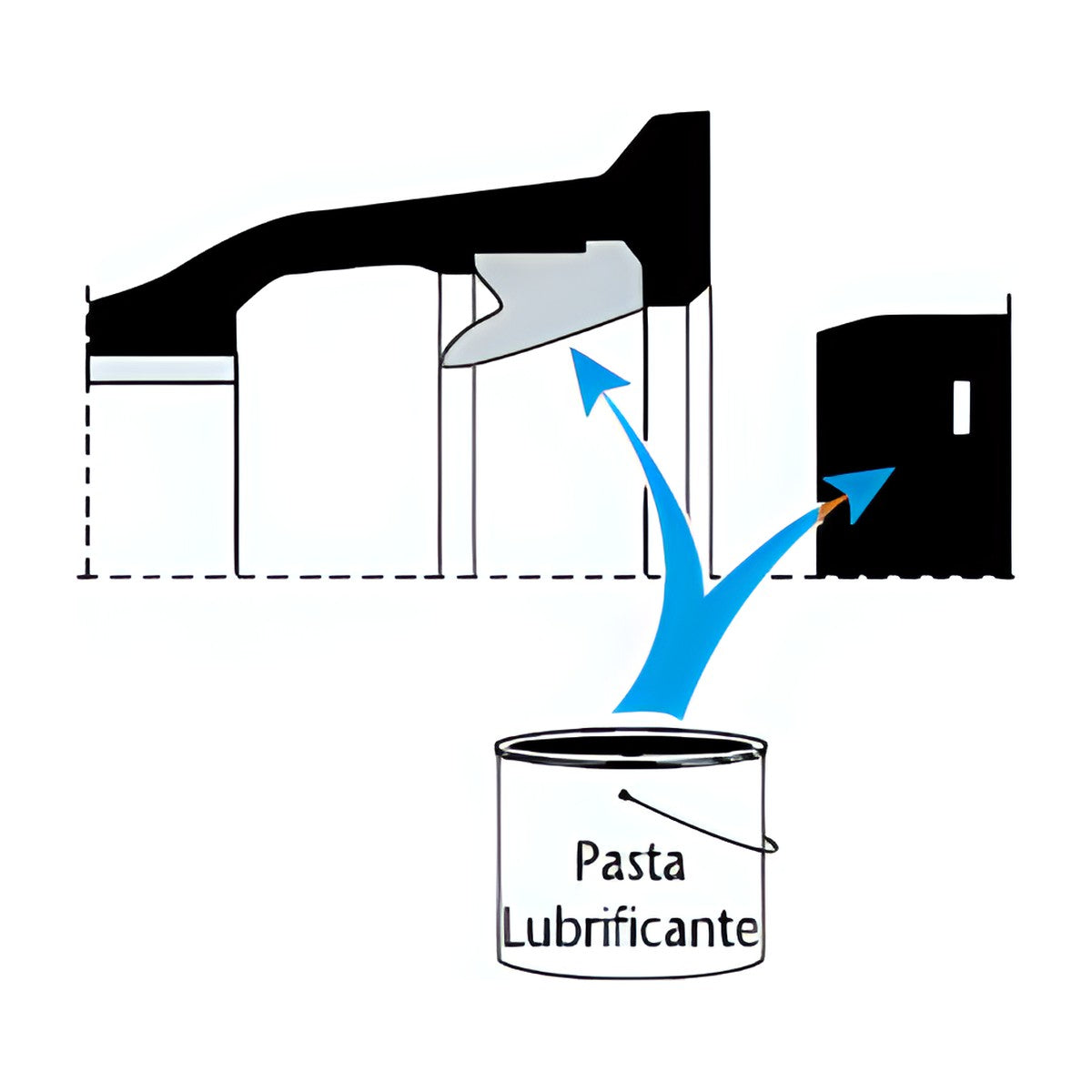 Pasta Lubrificante para Montagem de Juntas PAM Saint-Gobain
