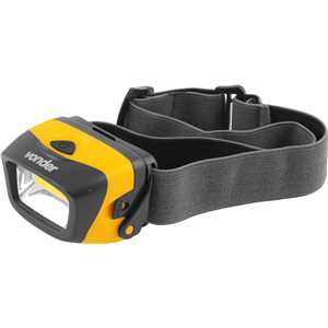 Lanterna de LED para cabeça, LED COB, LCV 120, VONDER