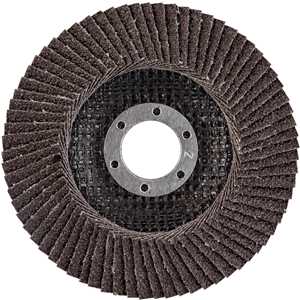 Flap-disc, disco de desbaste/acabamento, 4.1/2" - 115 mm, cônico, grão 40, NOVE54