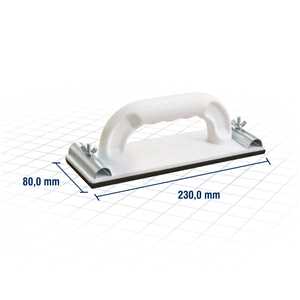 Suporte manual para lixa 230 mm x 80 mm, VONDER
