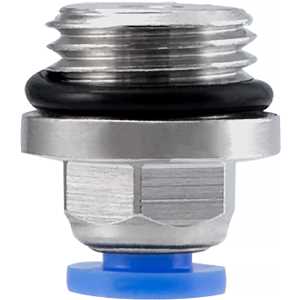 Conexão rápida reta, 4 mm, rosca 1/4" BSP, VONDER