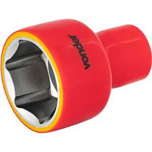 Soquete sextavado isolado, encaixe de 1/2", 27,0 mm, IEC60900, VONDER