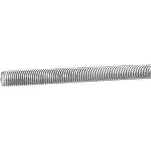 Barra roscada zincada branca 1.1/2", rosca UNC, VONDER