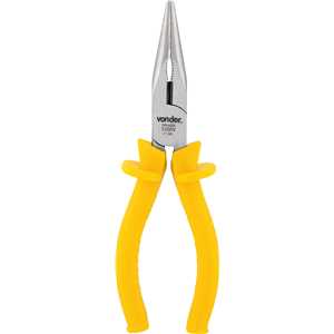 Alicate bico meia-cana reto 6", com isolação até 1.000 V, VONDER