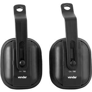 Abafador de ruídos tipo concha para capacete, 12 dB, VONDER PLUS
