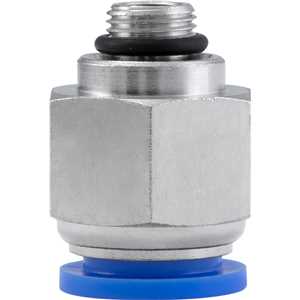 Conexão rápida reta, 12 mm, rosca 1/8" BSP, VONDER