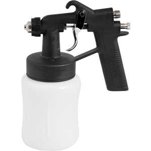 Pistola para pintura, com caneca plástica, ar direto, PPV 90, VONDER