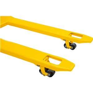 Paleteira hidráulica, 2 toneladas (2 tf), 1.150 mm x 685 mm, roda dupla de nylon, PDN 206, VONDER