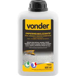 Impermeabilizante contra água, umidade e manchas domésticas, 900 ml, VONDER