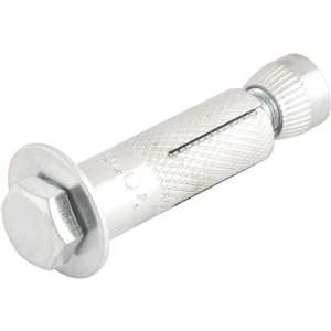 Chumbador CBV com parafuso sextavado, 3/8" x 2.1/2", VONDER