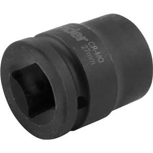 Soquete sextavado de impacto, encaixe de 3/4" x 27,0 mm, VONDER