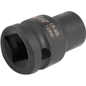 Soquete sextavado de impacto, encaixe de 1/2" x 12,0 mm, VONDER