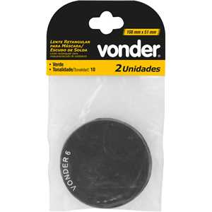 Lente redonda verde 50 mm TON-6 VONDER
