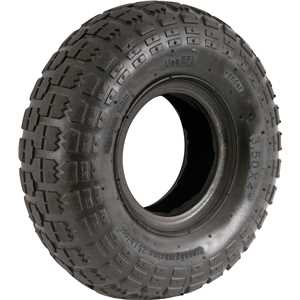 Pneu para carrinho 3,50" x 4", 2 lonas, VONDER