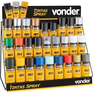 Expositor para tinta spray, VONDER