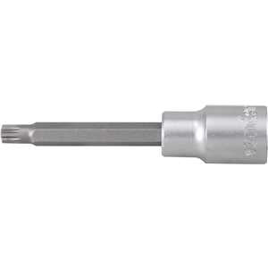 Soquete multidentado, longo, com encaixe de 1/2", M8, VONDER