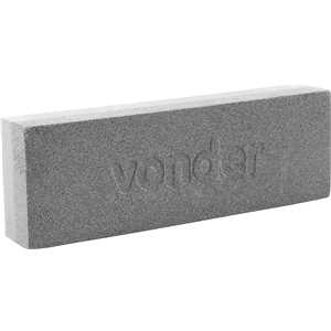 Pedra para afiar, dupla face, 6", retangular, VONDER