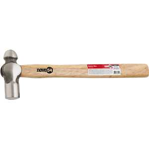 Martelo bola 300 g, cabo de madeira, NOVE54