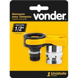 Arejador para torneira com adaptador para engate rápido 1/2", VONDER