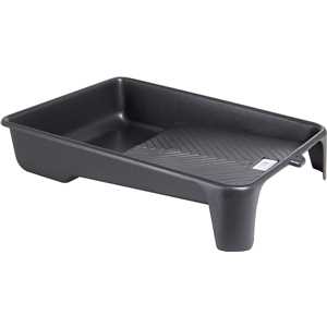 Bandeja plástica para pintura, preta, para rolos de 23,0 cm, VONDER