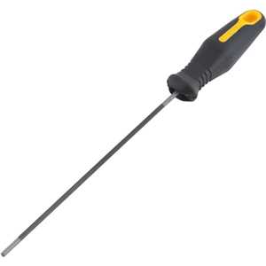 Lima redonda para motosserra, 8" x 3/16", com cabo, VONDER