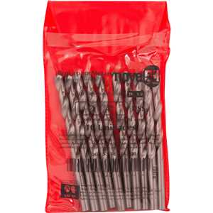 Broca de aço rápido 1/4", com 10 peças, DIN 338 HSS, NOVE54