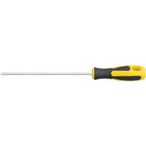 Chave de fenda 1/8" x 5", aço cromo vanádio, cabo emborrachado, VONDER PLUS