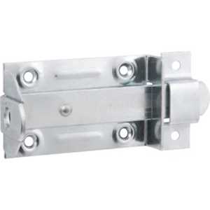 Fecho chato com porta-cadeado 5" - 127 mm, zincado, VONDER
