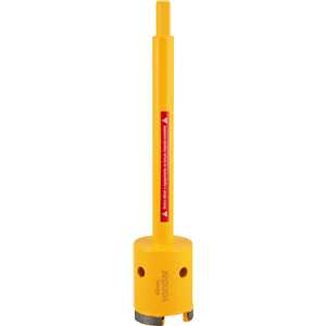 Serra copo diamantada 45 mm, com haste, VONDER