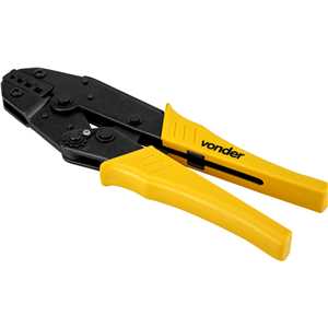 Alicate crimpador para terminais isolados tubulares de 4,0 mm² a 16,0 mm², AC 400, VONDER