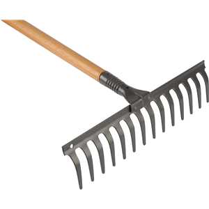 Ancinho com 14 dentes, com cabo, NOVE54
