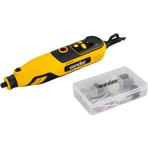 Microrretífica com acessórios, 130 W, 127 V~, MRV 042 VONDER