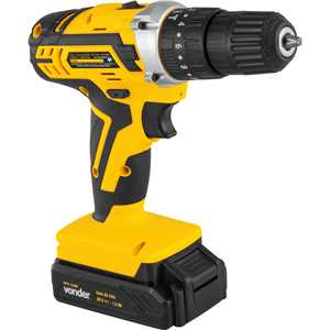 Parafusadeira/furadeira de impacto a bateria, 20 V, fonte de carregamento bivolt automática, PFV 238I VONDER