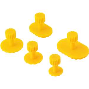 Ventosas de nylon para martelinho de ouro, 5 peças, VONDER