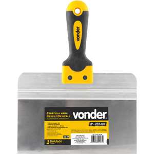 Espátula para gesso/drywall 8", VONDER