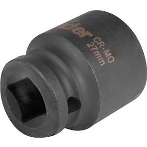 Soquete sextavado de impacto, encaixe de 1/2" x 27,0 mm, VONDER
