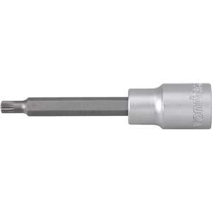 Soquete multidentado, longo, com encaixe de 1/2", M6, VONDER