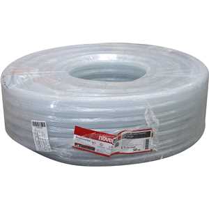 Mangueira PVC cristal trançada, PTN, 250 libras, 3/4" NOVE54