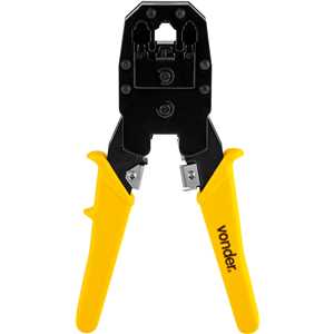 Alicate crimpador, RJ11/RJ12/RJ45, ACV 245, VONDER